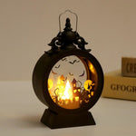 Retro Candle Portable Halloween Lanterns - Castle Style
