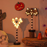 Halloween LED Lights Decorations Ghost Pumpkin Table Decor Party Themed - Image 14