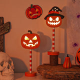 Halloween LED Lights Decorations Ghost Pumpkin Table Decor Party Themed - Image 13