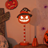 Halloween LED Lights Decorations Ghost Pumpkin Table Decor Party Themed - Image 12