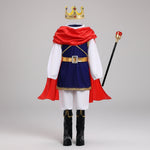 Halloween Prince Costume For Boys With Crown And Scepter Complete Royal Transformation Suit - Image 5