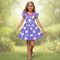 Halloween Princess For Featuring A Polka Dot Pattern And Flutter Sleeves With Soft Durable Fabric For Magical Character Transformation - Image 1