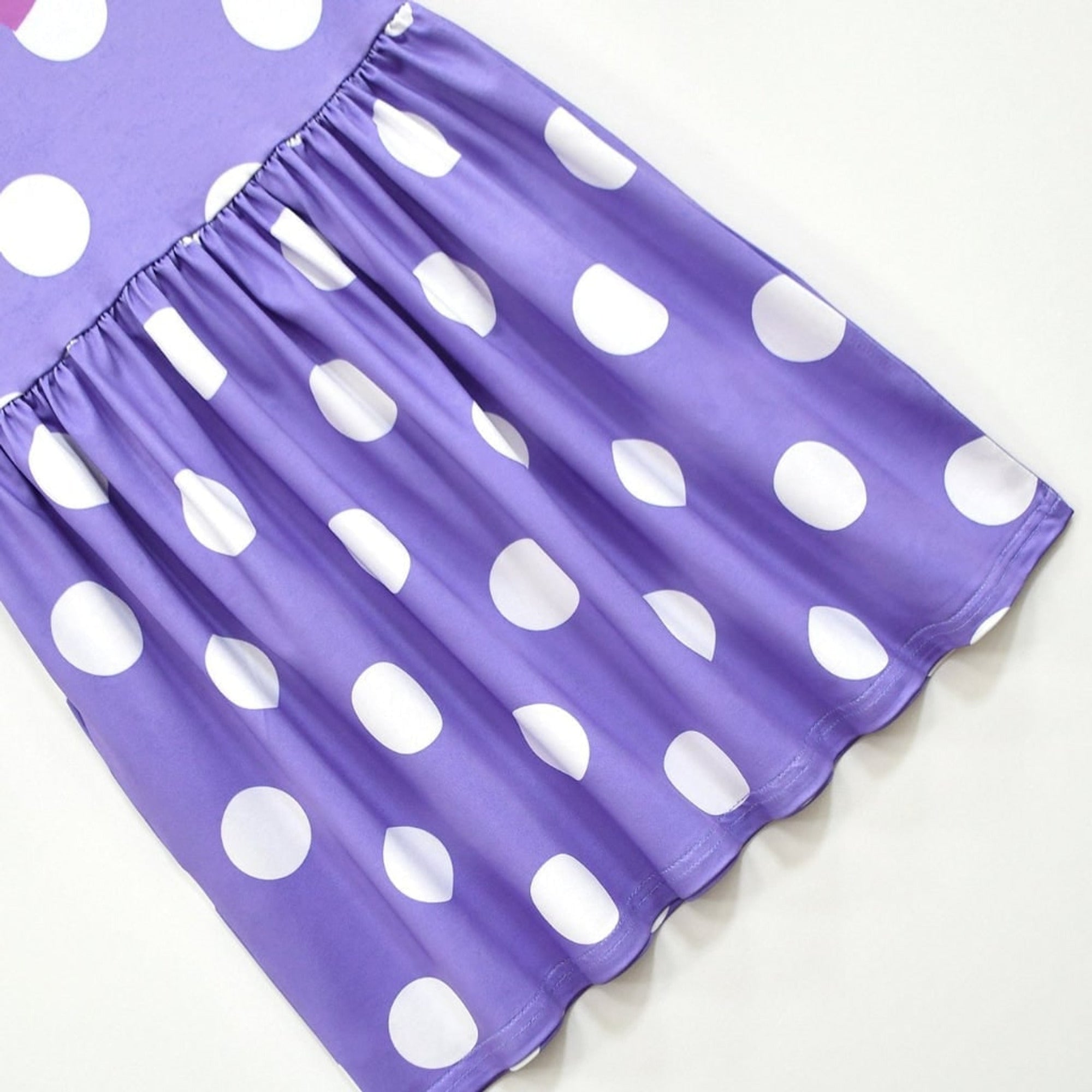 Halloween Princess For Featuring A Polka Dot Pattern And Flutter Sleeves With Soft Durable Fabric For Magical Character Transformation - Image 6