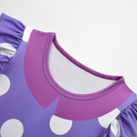 Halloween Princess For Featuring A Polka Dot Pattern And Flutter Sleeves With Soft Durable Fabric For Magical Character Transformation - Image 5