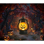 Halloween Pumpkin Lantern Ghost Oil Lamp Plastic Spooky Party Decoration - Image 2