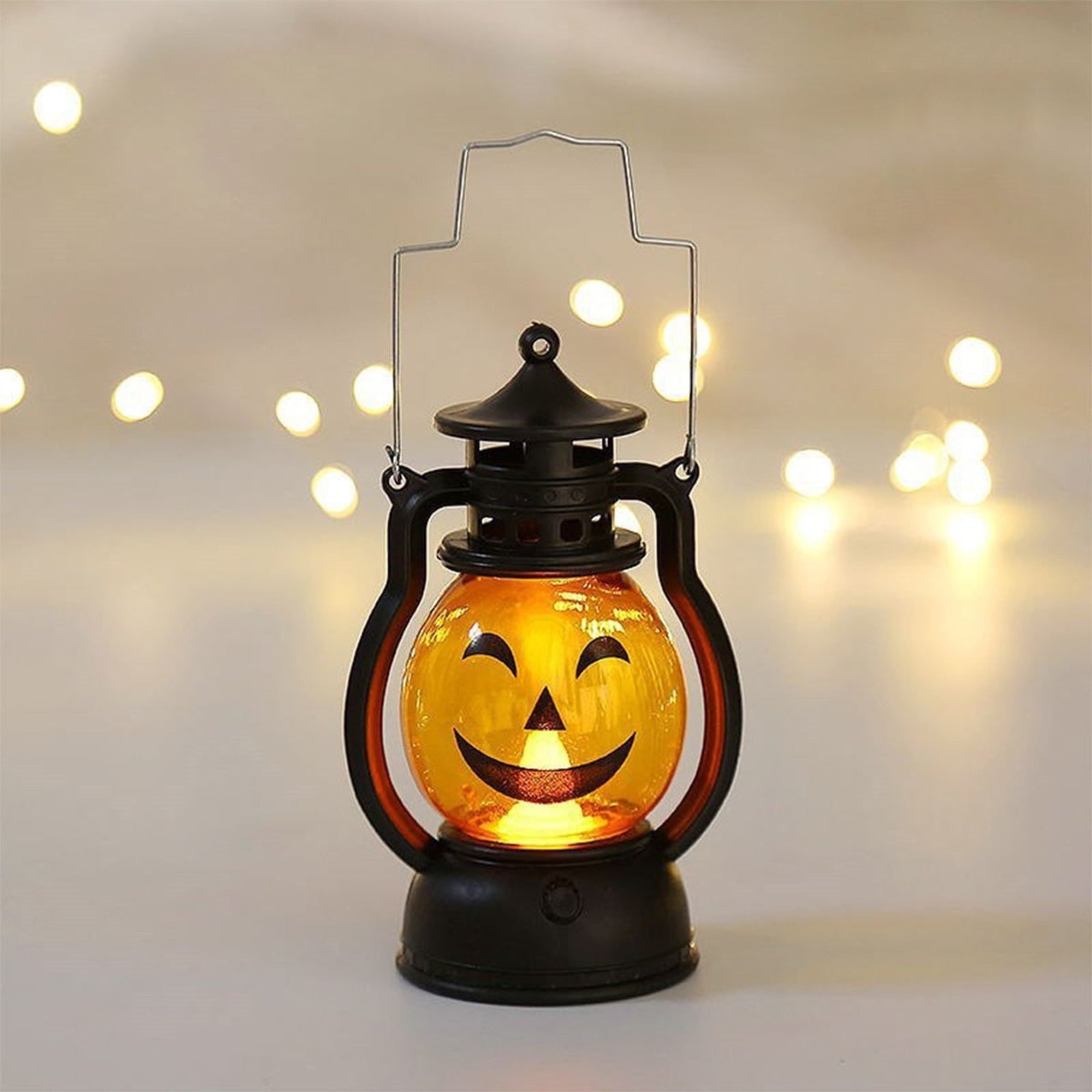 Halloween Pumpkin Lantern Ghost Oil Lamp Plastic Spooky Party Decoration - Image 3