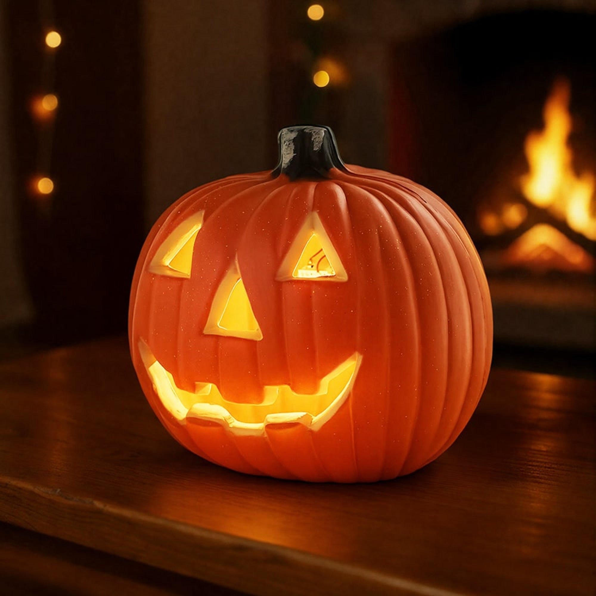 Halloween Pumpkin Lantern LED Battery Operated Halloween Decoration With Warm LED Light And Cordless Battery Operation - Image 5