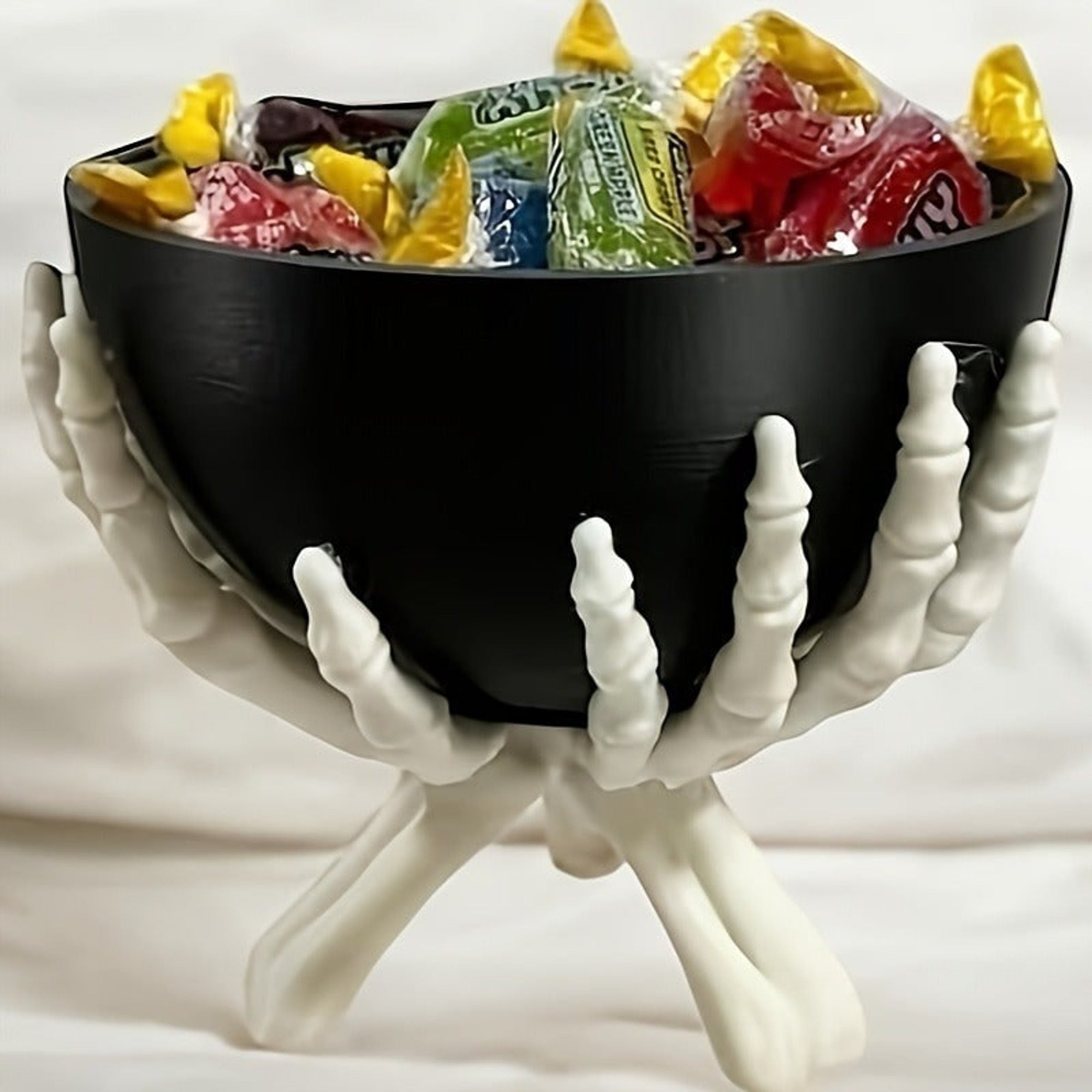 Halloween Skeleton Candy Bowl With Detachable Hands For Decor And Indoor Seasonal Use - Image 5
