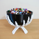 Halloween Skeleton Candy Bowl With Detachable Hands For Decor And Indoor Seasonal Use - Image 4
