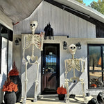 Halloween Skeleton Decor Posable Full-Body Outdoor Plastic - Image 1