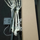 Halloween Skeleton Hand Solar Lights Outdoor Garden Stake Decor Powered - Image 3