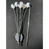 Halloween Solar Lights Garden Decor Stakes Eyeball Plastic Outdoor Yard - Image 4