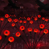 Halloween Solar Lights Garden Decor Stakes Eyeball Plastic Outdoor Yard - Image 2