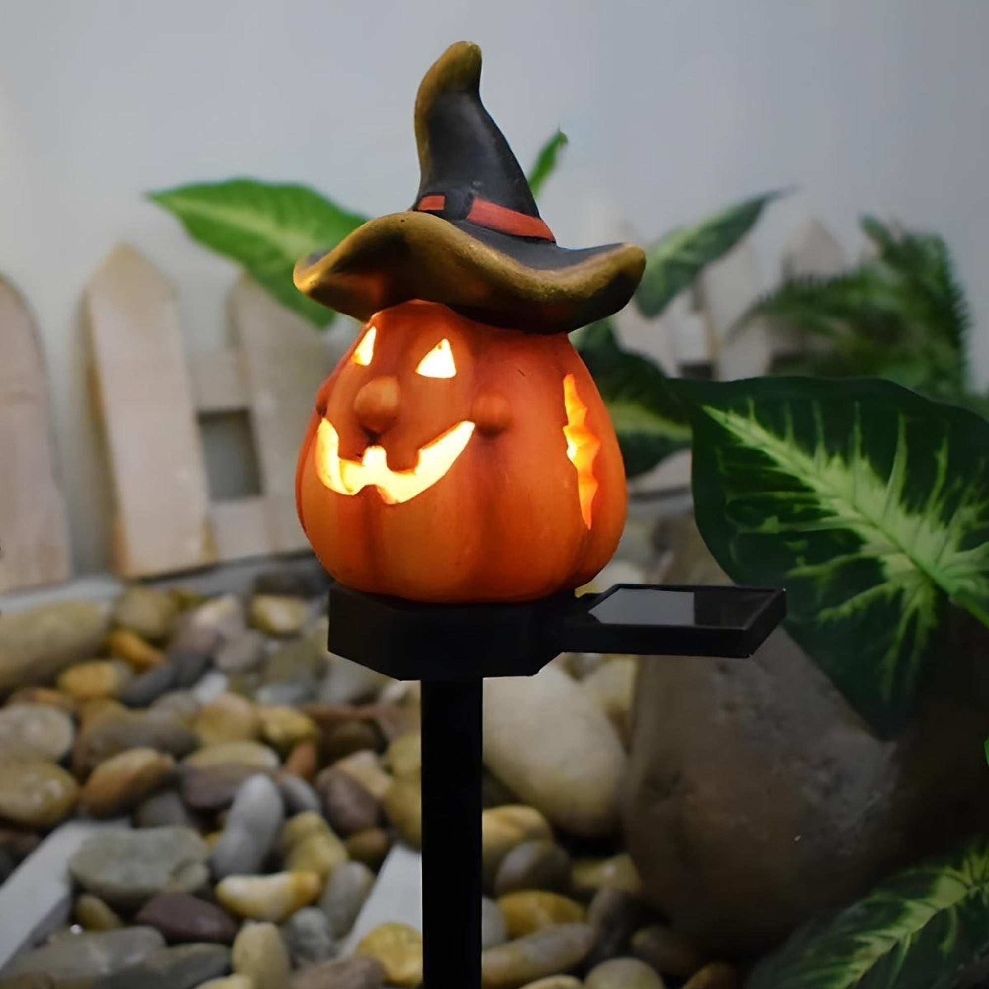 Halloween Solar Lights Outdoor Decorations Figurines For Pathway Garden - Image 4