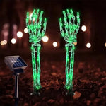 Halloween Solar Lights Skeleton Hand Outdoor LED Garden Stake Decoration - Image 1