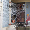 Halloween Spider Decoration Giant Poseable Black Furry With Scary Red Eyes For Decor - Image 2