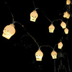 Halloween String Lights Eyeball Pumpkin Ghost LED Party Decoration Set - Image 7