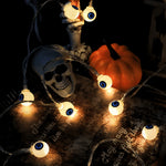 Halloween String Lights Eyeball Pumpkin Ghost LED Party Decoration Set - Image 8