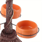 Halloween Table Decorations Broomstick Serving Bowl Set In Resin - Image 8