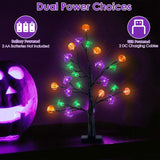 Halloween Table Decorations With LED Lighted Adjustable Twig Tree - Image 1