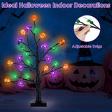 Halloween Table Decorations With LED Lighted Adjustable Twig Tree - Image 8