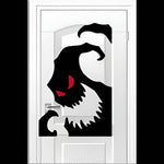 Halloween Window Decals Black Silhouette With Red Eyes Spooky Monster Cutout For Windows And Doors - Image 2