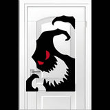 Halloween Window Decals Black Silhouette With Red Eyes Spooky Monster Cutout For Windows And Doors - Image 2