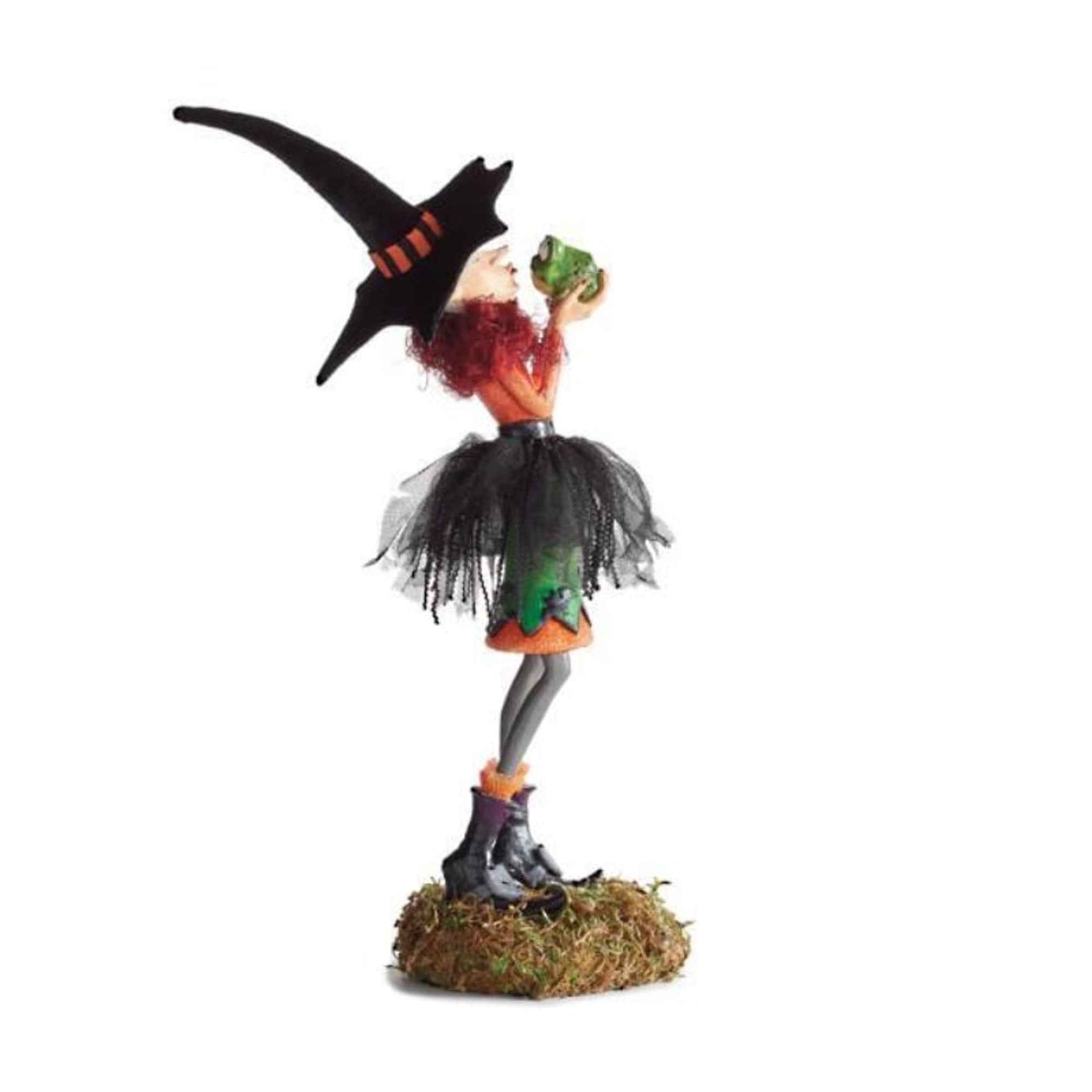 Halloween Witch Figurine Multicolor Indoor Decorative Figure For Decor Resin Construction Lightweight Design For Display - Image 6