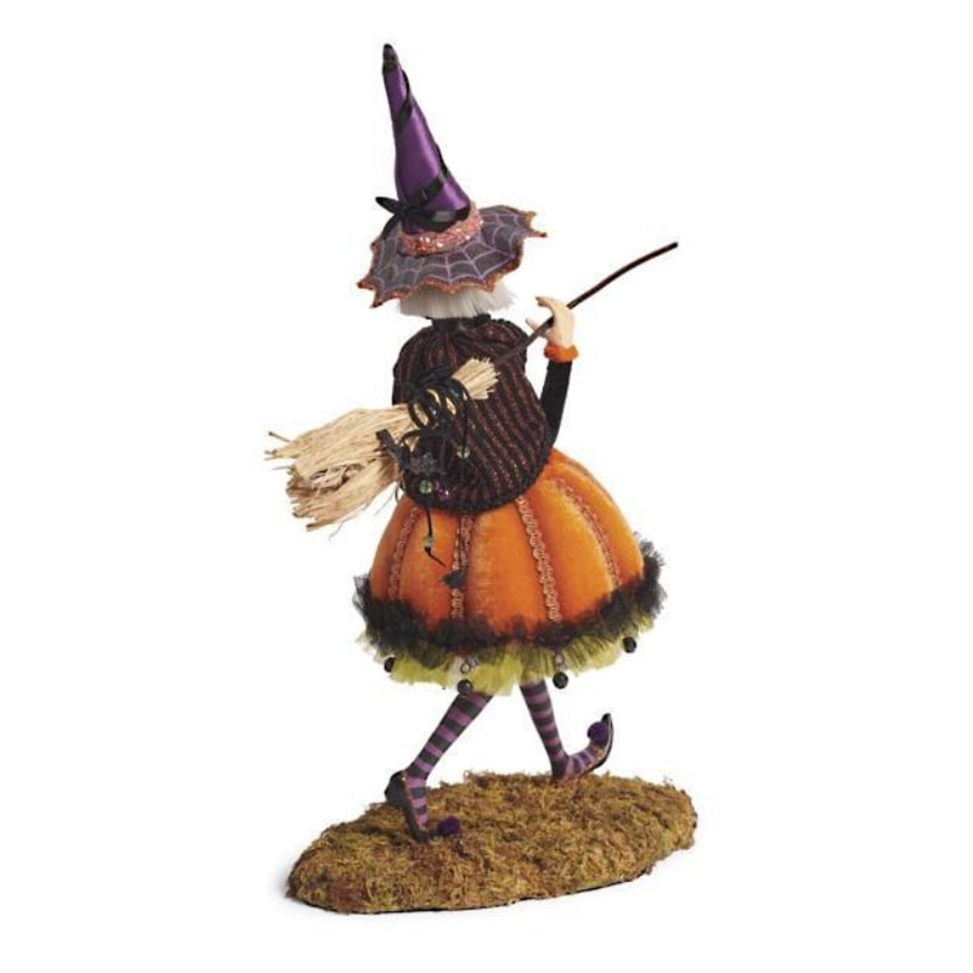 Halloween Witch Figurine Multicolor Indoor Decorative Figure For Decor Resin Construction Lightweight Design For Display - Image 5