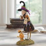 Halloween Witch Figurine Multicolor Indoor Decorative Figure For Decor Resin Construction Lightweight Design For Display - Image 11