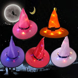 Halloween Witch Hat Lights LED String Light-Up Decor - Image 1