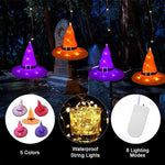 Halloween Witch Hat Lights LED String Light-Up Decor - Image 5