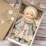 Handmade Waldorf Doll For Children With Loving Details - Image 4