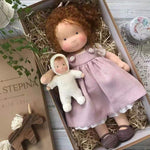 Handmade Waldorf Doll For Children With Loving Details - Image 6