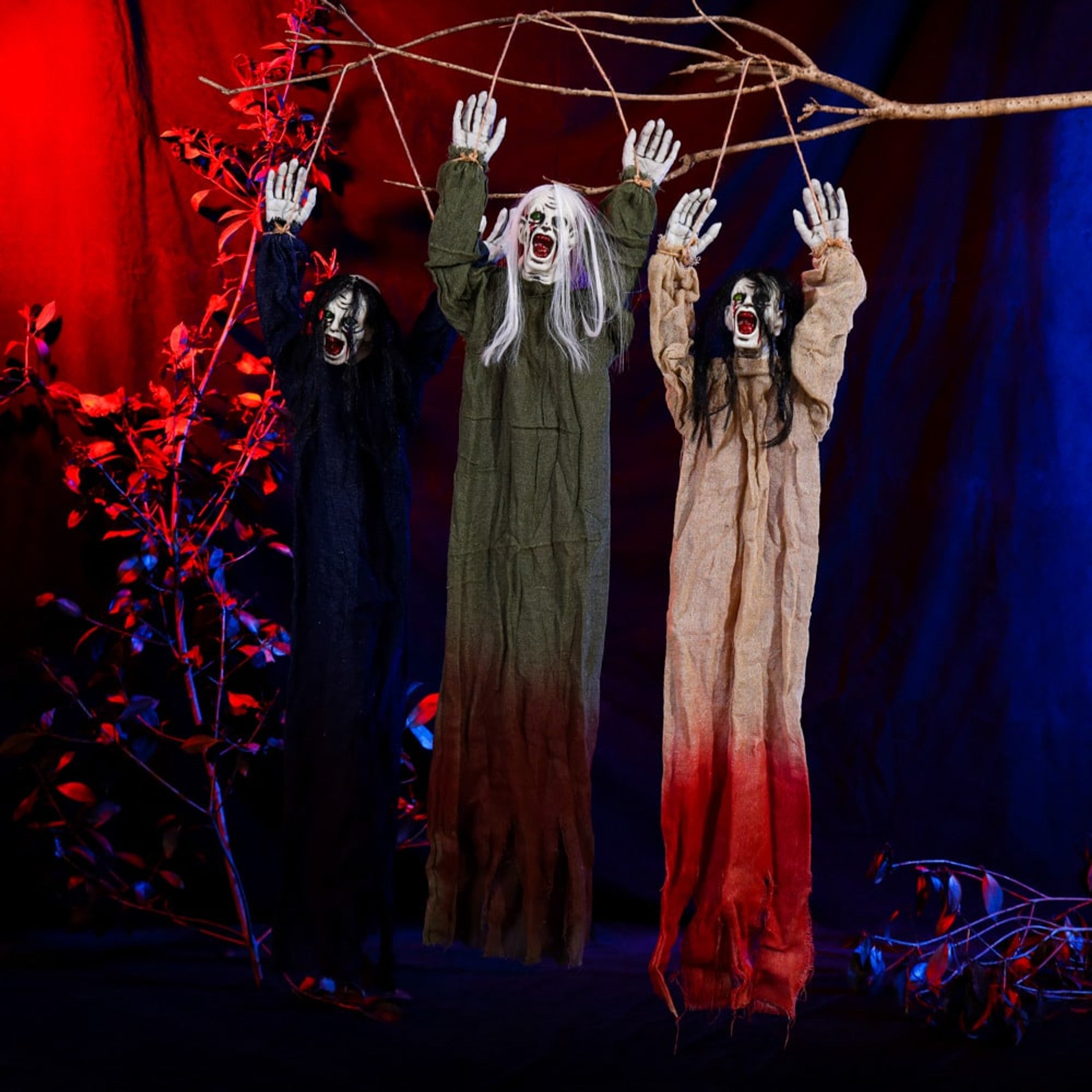 Hanging Halloween Decorations Ghost Props For Haunted House Secret Room Layout - Image 7