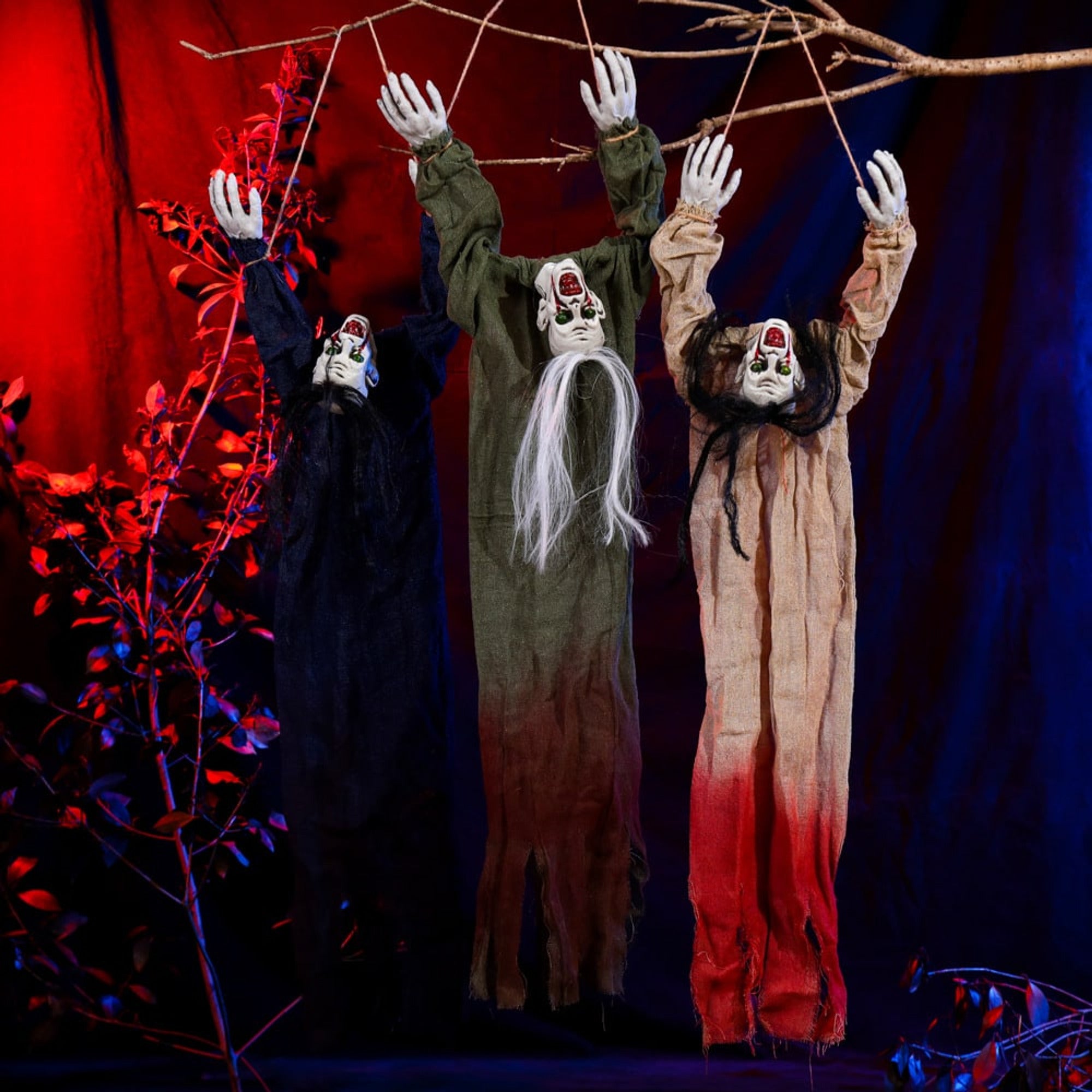 Hanging Halloween Decorations Ghost Props For Haunted House Secret Room Layout - Image 6