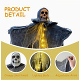 Hanging Halloween Decorations Horror Ghost Skull Skeleton Prop For Outdoor Yard Party - Image 12