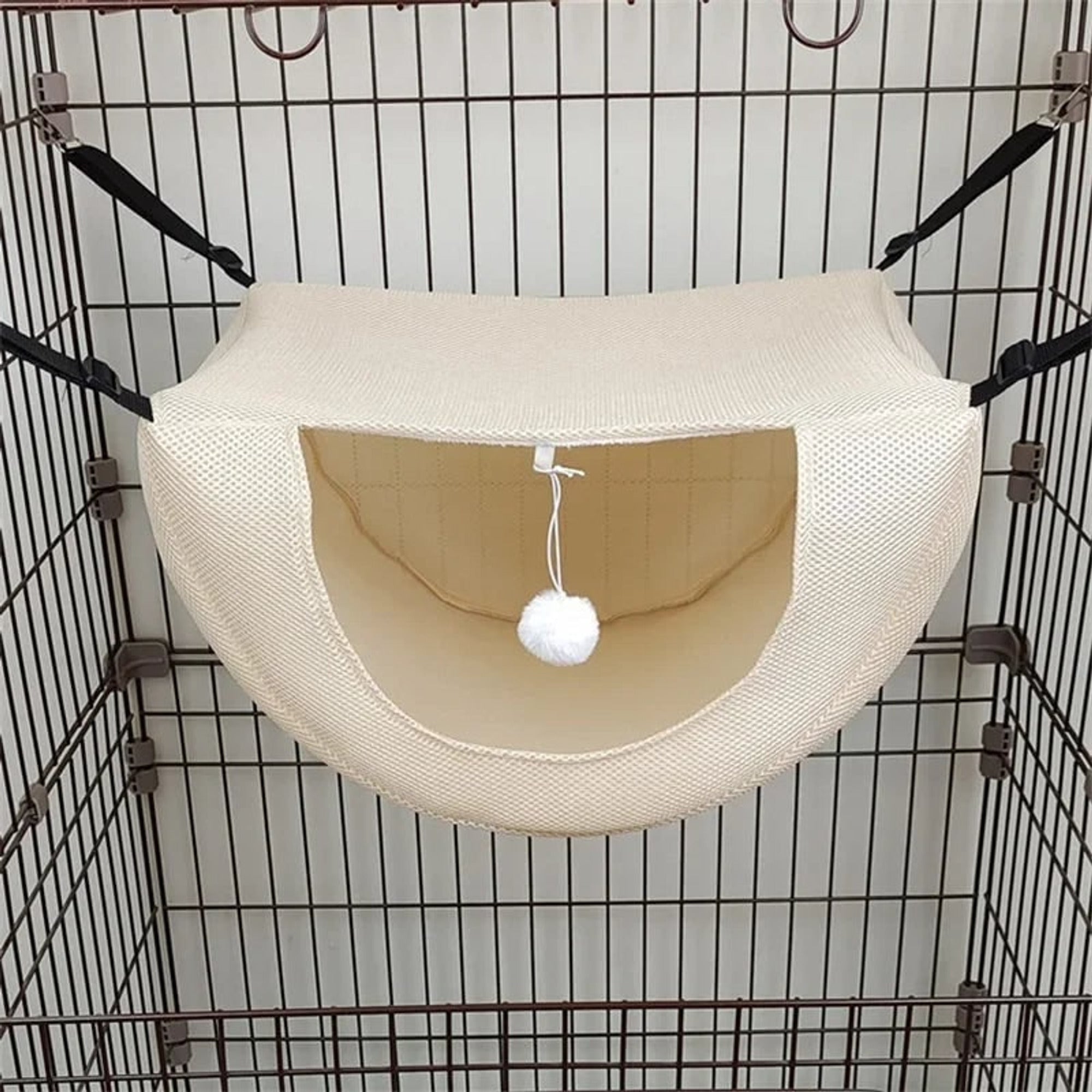 Hanging Pet Bed Mesh Cat Hammock - Image 3