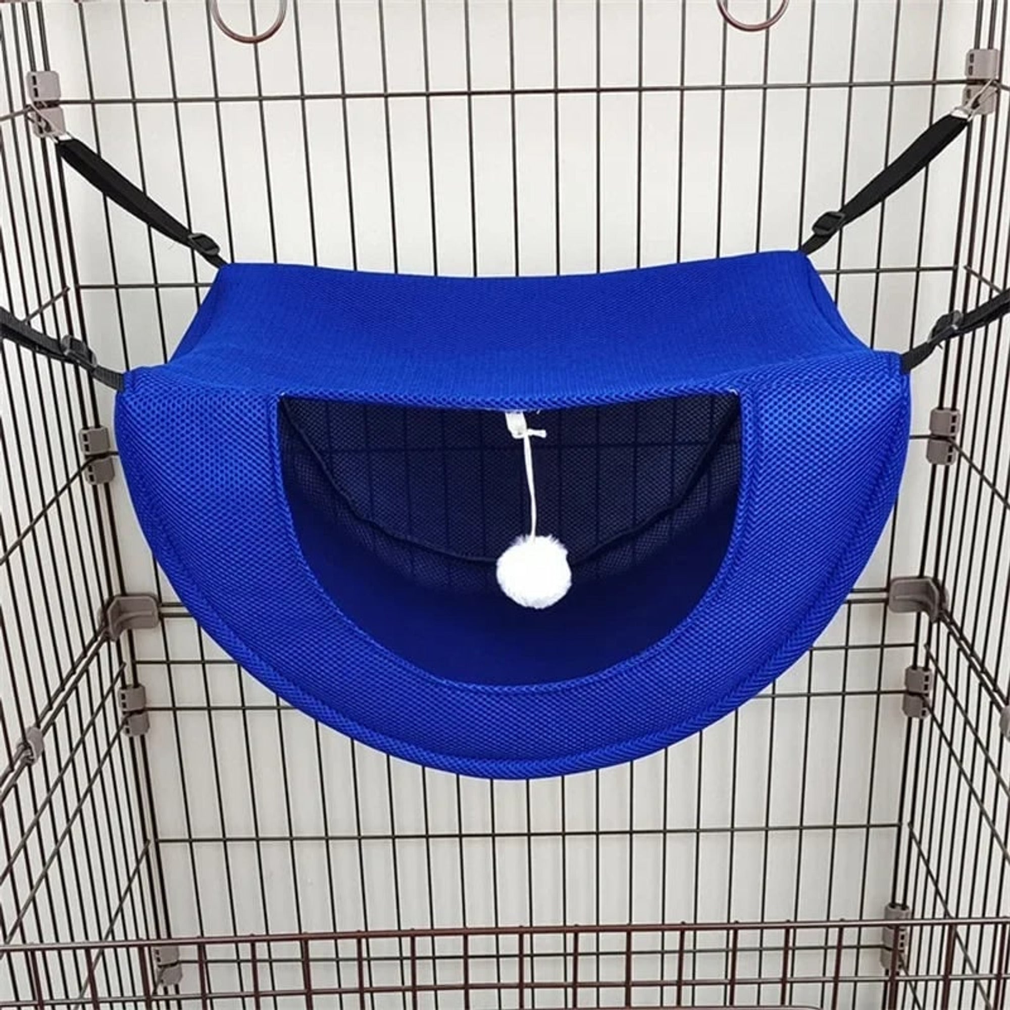 Hanging Pet Bed Mesh Cat Hammock - Image 4