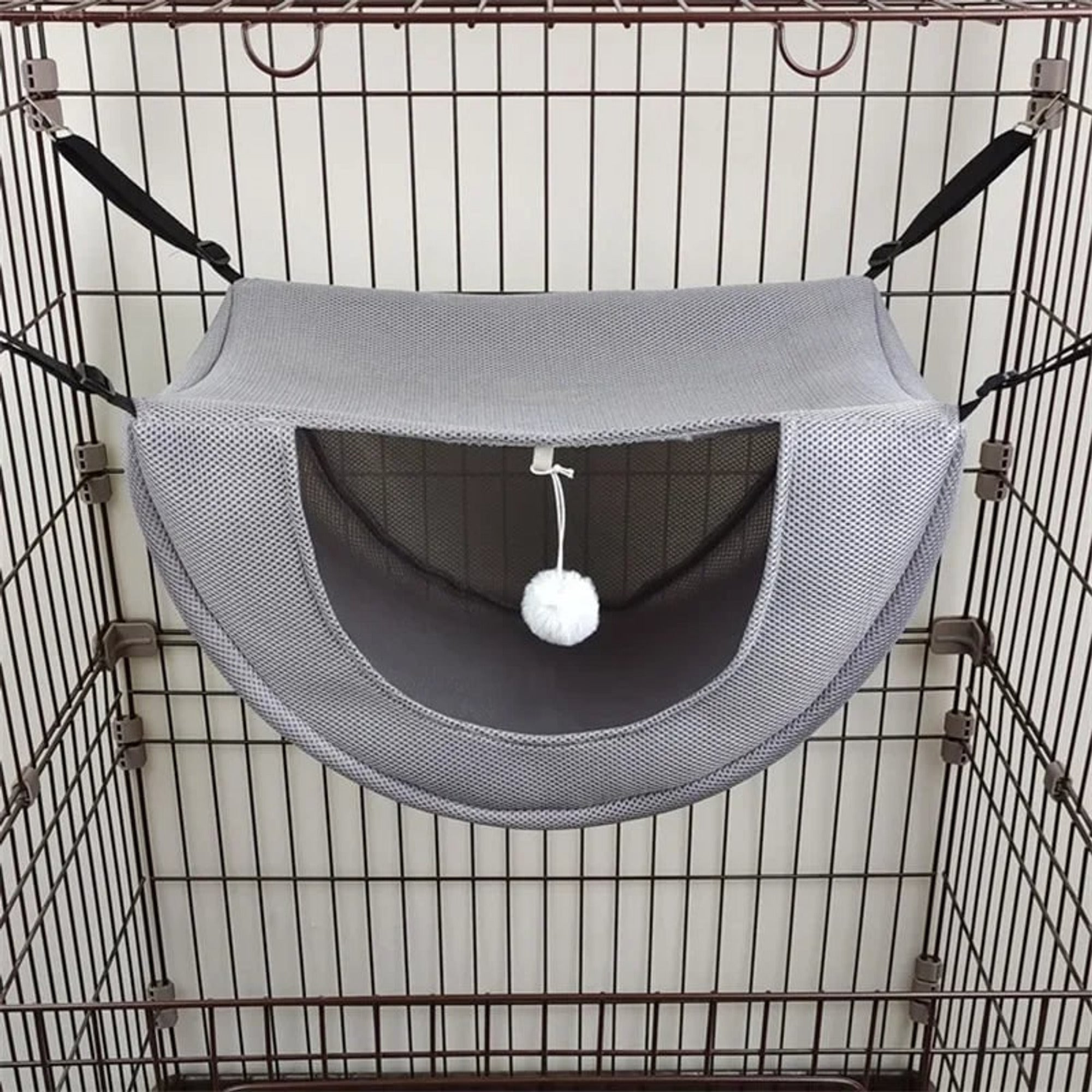 Hanging Pet Bed Mesh Cat Hammock - Image 6
