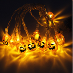 Hanging Pumpkin Bulb Halloween Lanterns - Image 15