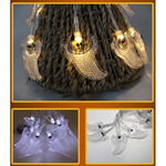 Hanging Pumpkin Bulb Halloween Lanterns - Image 3