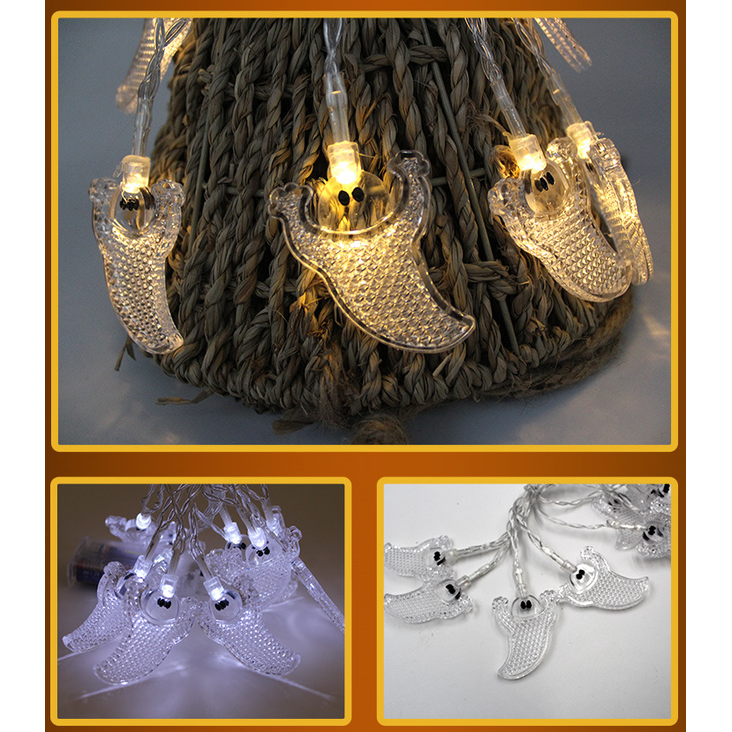 Hanging Pumpkin Bulb Halloween Lanterns - Image 3