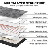 Heated Dog Bed With Removable Washable Plush Cover - Image 3