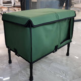 Heated Outdoor Cat House For Winter With Insulated Canopy And Escape Door - Image 2