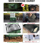 Heated Outdoor Cat House For Winter With Insulated Canopy And Escape Door - Image 5