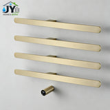 Heated Towel Rack Bathroom Warmers Radiator 3/4 Bars Dryer Suitable For Apartments And Hotels - Image 1