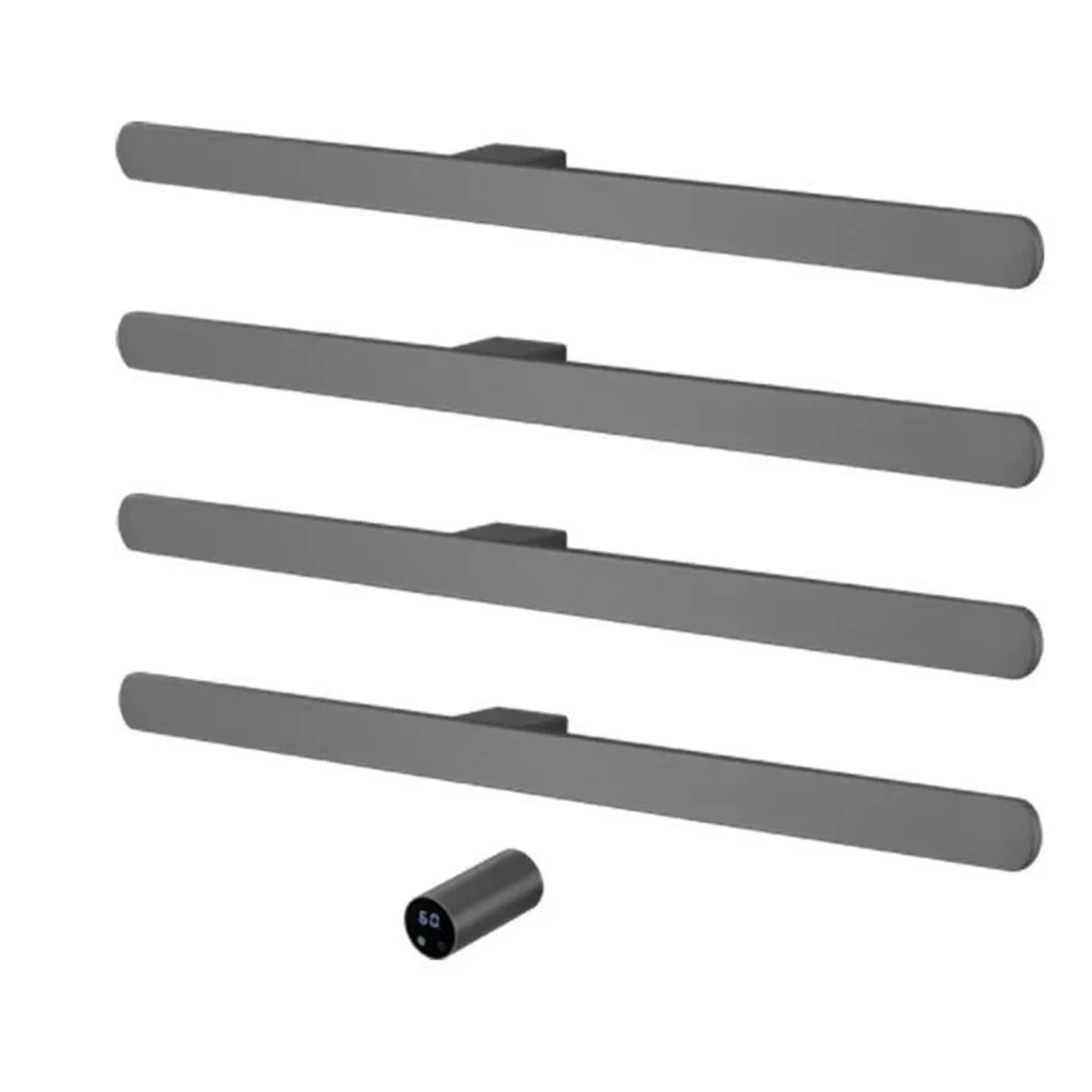 Heated Towel Rack Bathroom Warmers Radiator 3/4 Bars Dryer Suitable For Apartments And Hotels - Image 12