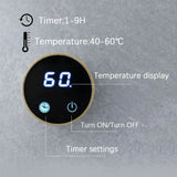 Heated Towel Rack Bathroom Warmers Radiator 3/4 Bars Dryer Suitable For Apartments And Hotels - Image 4