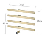 Heated Towel Rack Bathroom Warmers Radiator 3/4 Bars Dryer Suitable For Apartments And Hotels - Image 2